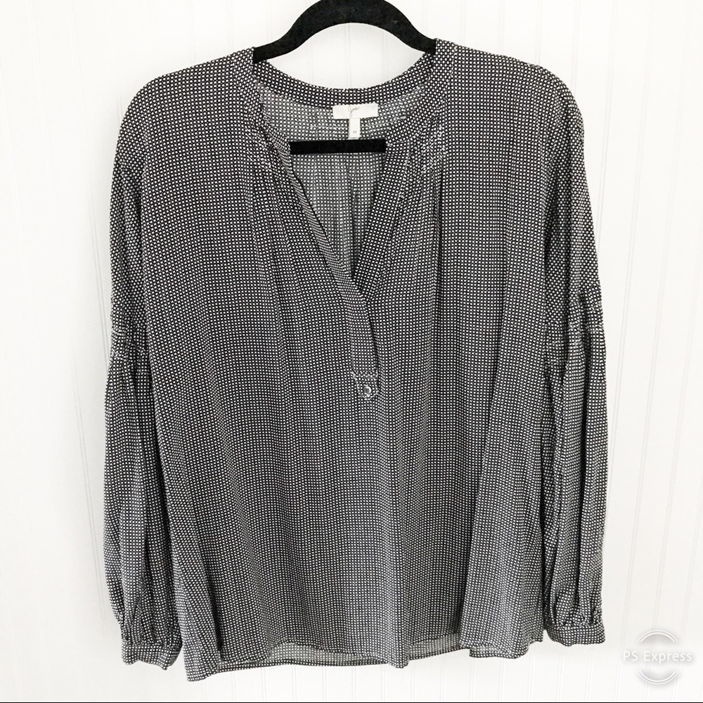 Joie Star Print Blouse